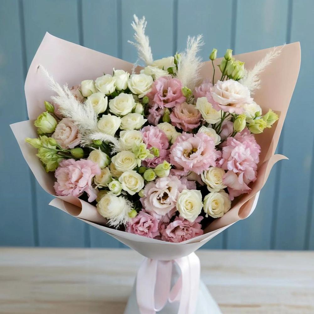 Букет цветов из: Альстромерии и Розы в Ардоне