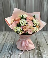 Букет цветов из:  Гвоздики, Розы и Хризантемы в Ардоне