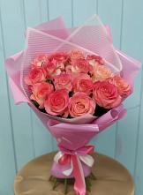 Букет 15 Розовых роз Равель в Ардоне