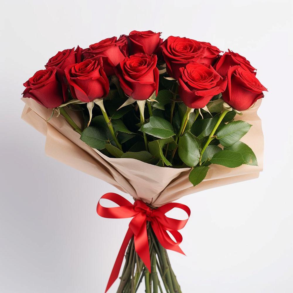 Букет 11 Красных роз Эдлесс Лав в Ардоне